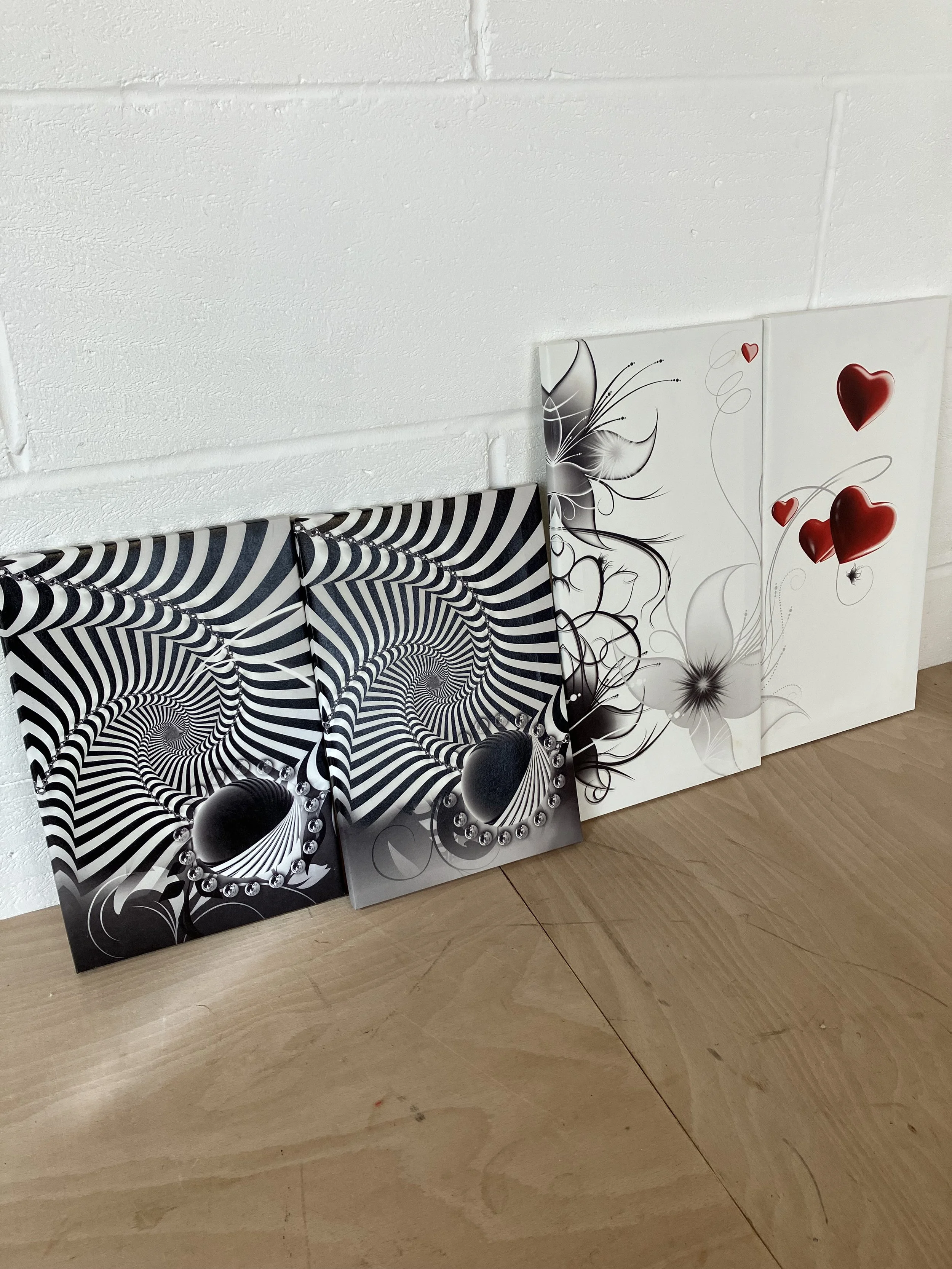 Artgeist "Love Turbulence" Graphic Art Print on Canvas