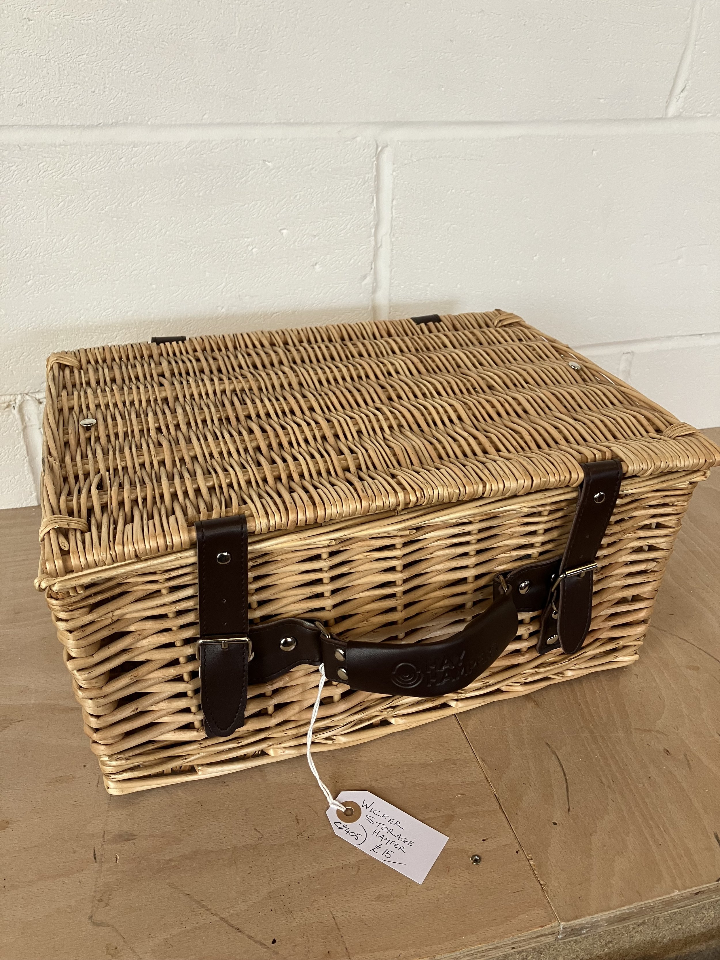 Hay Hampers Rectangle Wicker Storage Basket