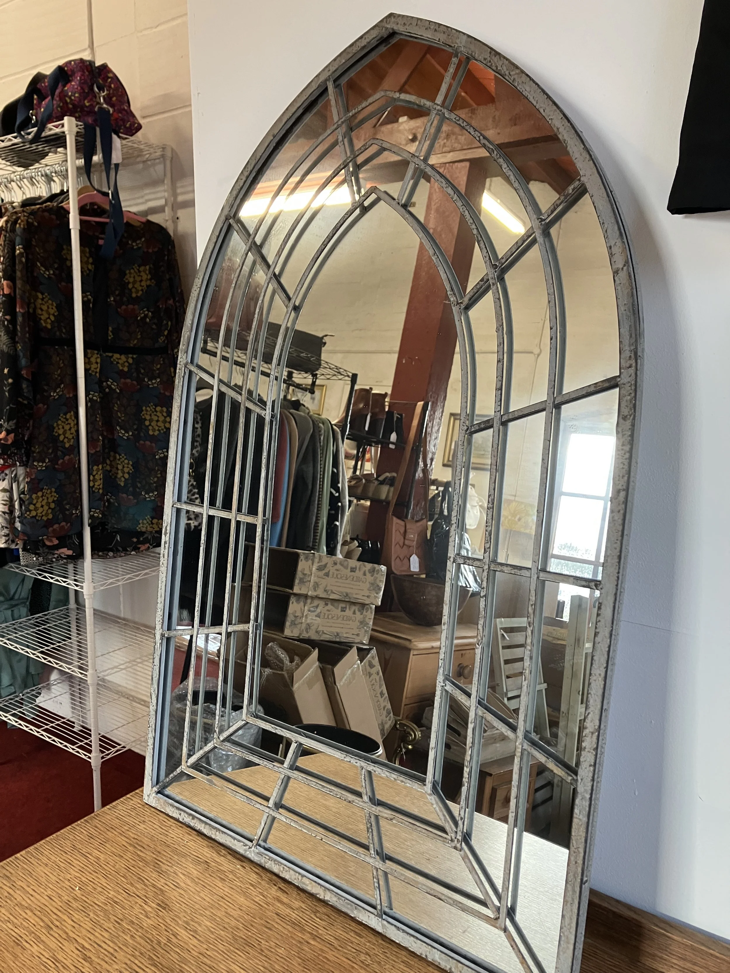 Honey and Wild St Thomas Design Garden Wall Mounted Mirror