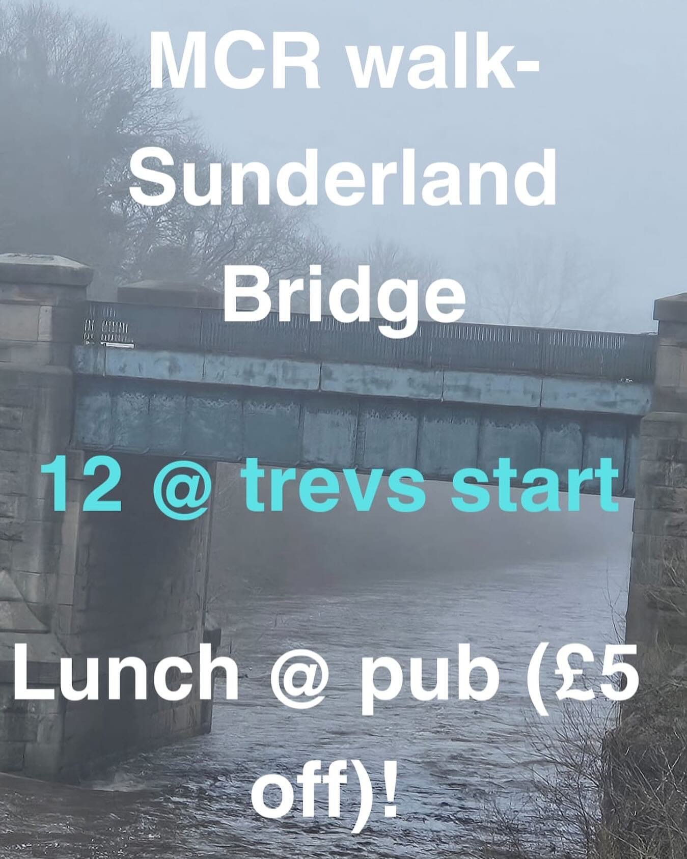 Will be going on an MCR walk this Sunday at 12, meeting in trevs!
🗺️🥾🚶&zwj;♀️&zwj;➡️🚶&zwj;♂️&zwj;➡️🍽️