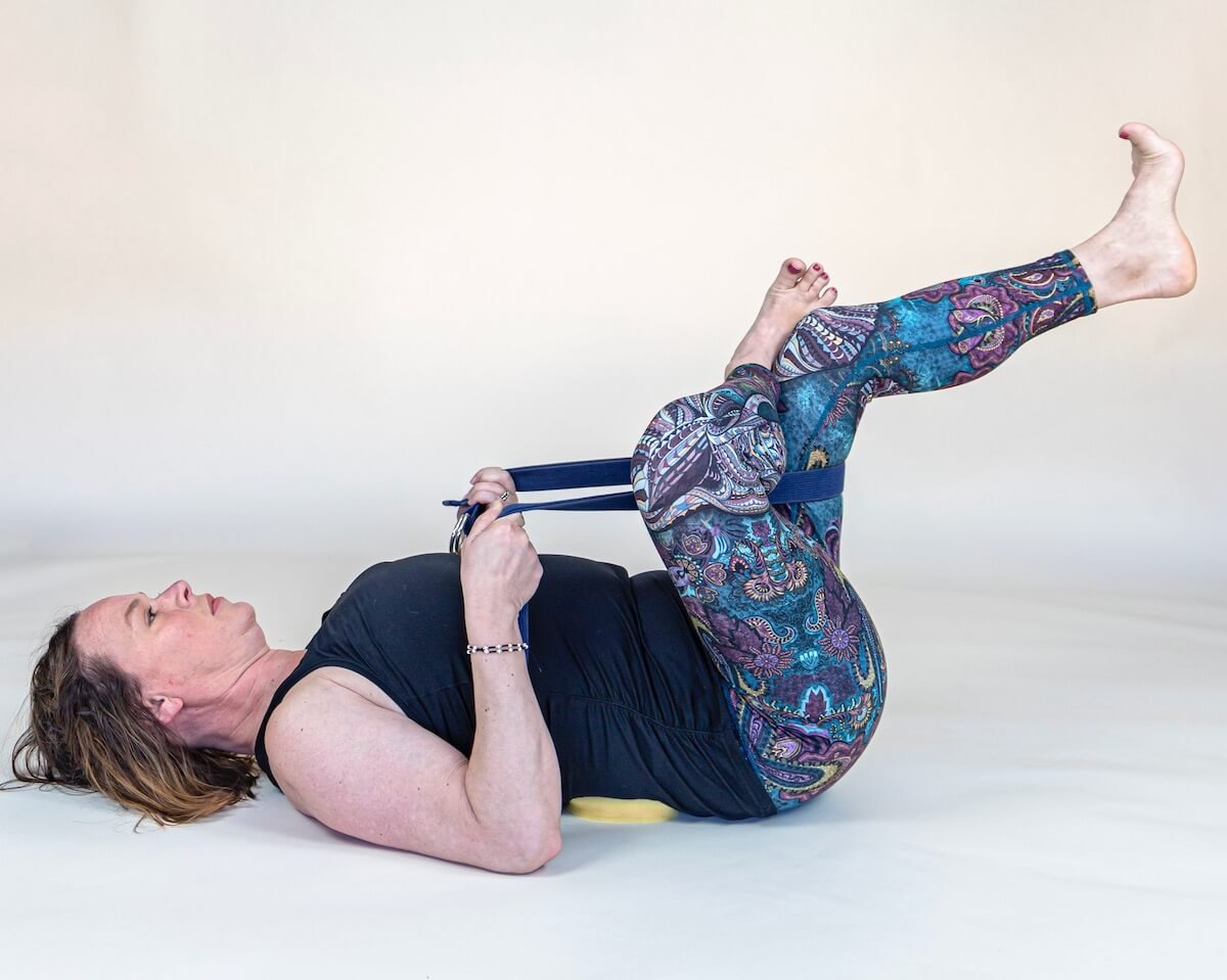 Modified Reclined Pigeon Pose