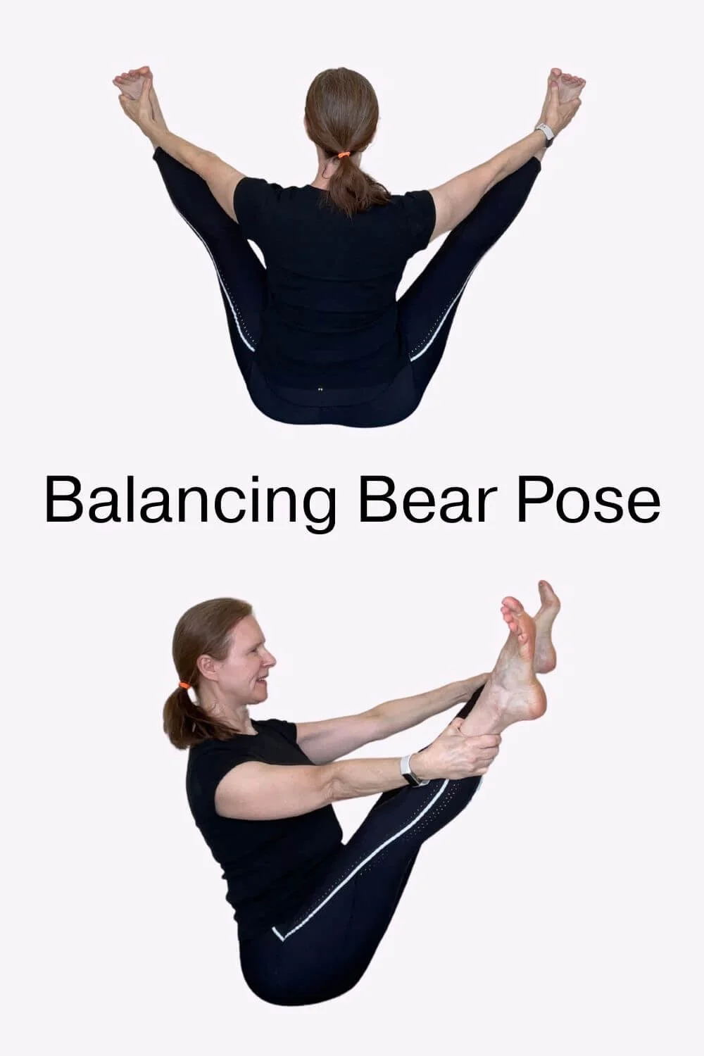 Balancing Bear Pose in Yoga