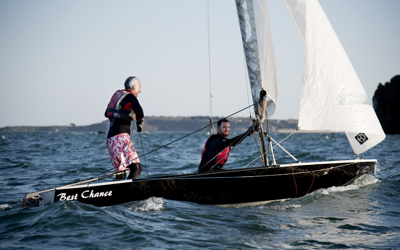 Ted sailing Best Chance 2015