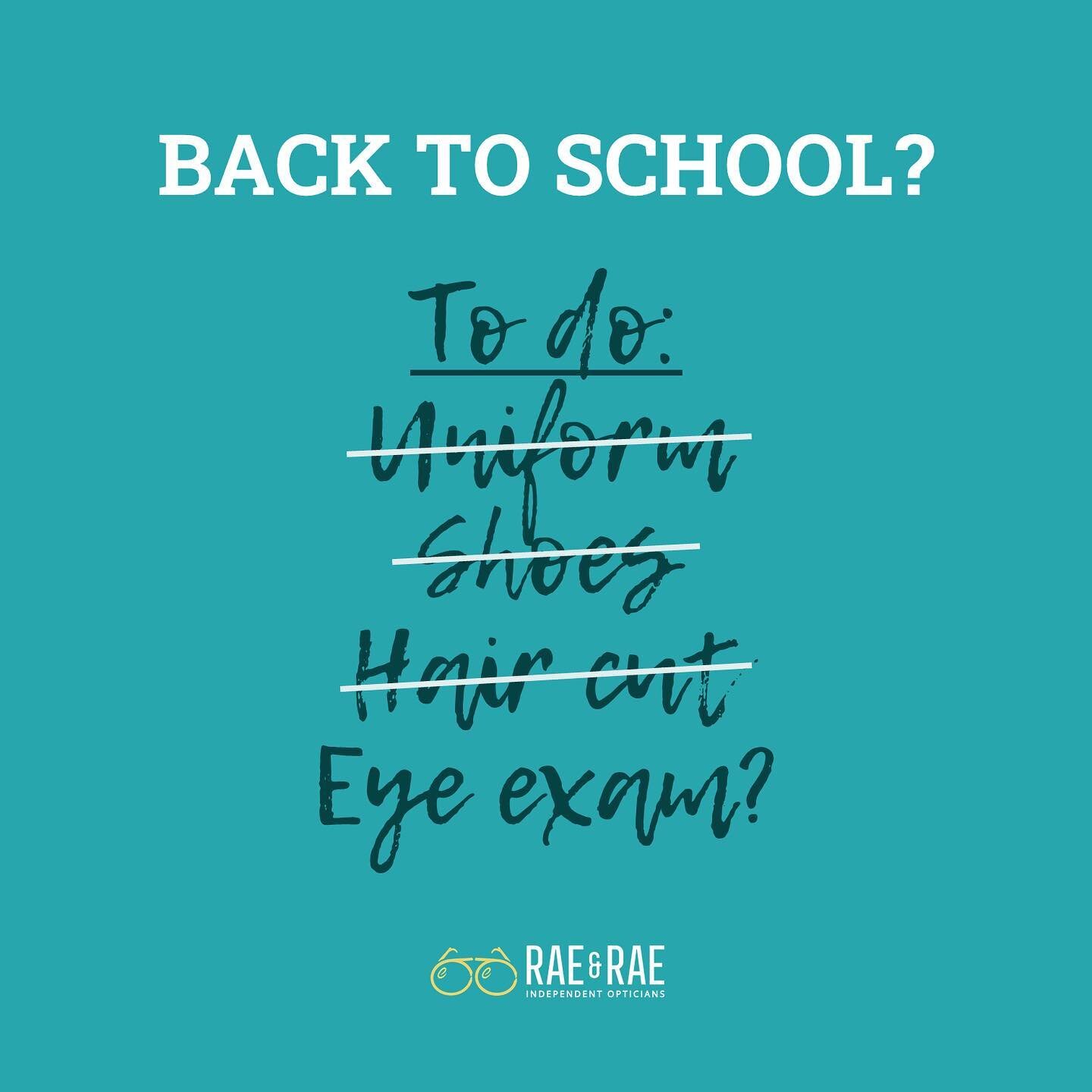 Remember to add an eye exam to your back to school checklist!

👓🕶
⁠
#independentopticians #york #bishyroad #independentoptometrist #indieyork #yorkindependent #shoplocalyork #independentyork #yorkindependentlife #onlyinyork #visityork #loveyork #lo