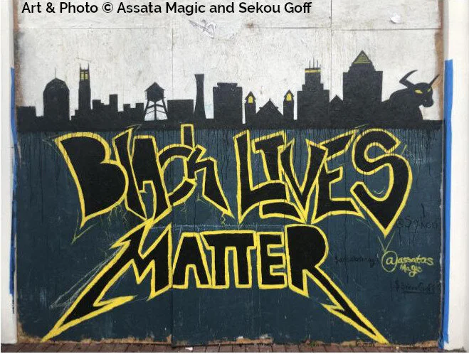 Assata Magic and Sekou Goff | @assatasmagic, @sey.kou | Venmo: @assatasmagic, @SekouGoff, Cash App: $SekouGoff, $assatasmagic