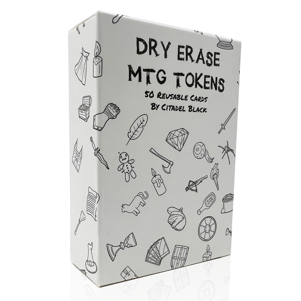 dry erase cards mtg Dry Erase MTG Tokens — Citadel Black