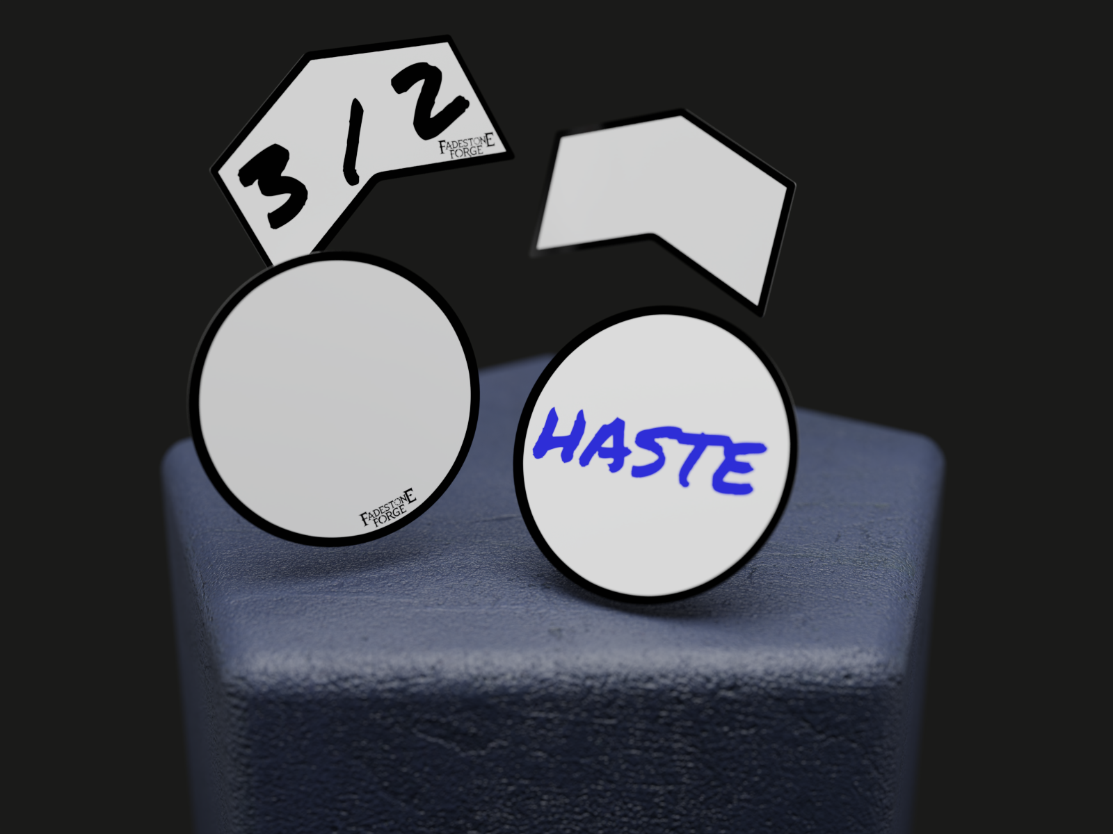 Fadestone Forge MTG Mini Dry Erase Token Set