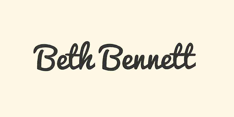 BETH BENNETT COUTURE-ART-VINTAGE