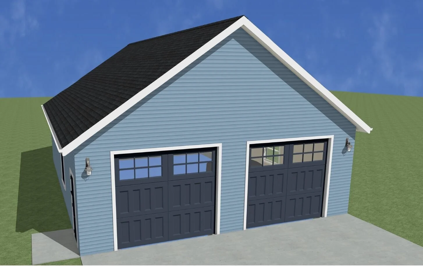 40' x 30' Garage Plans