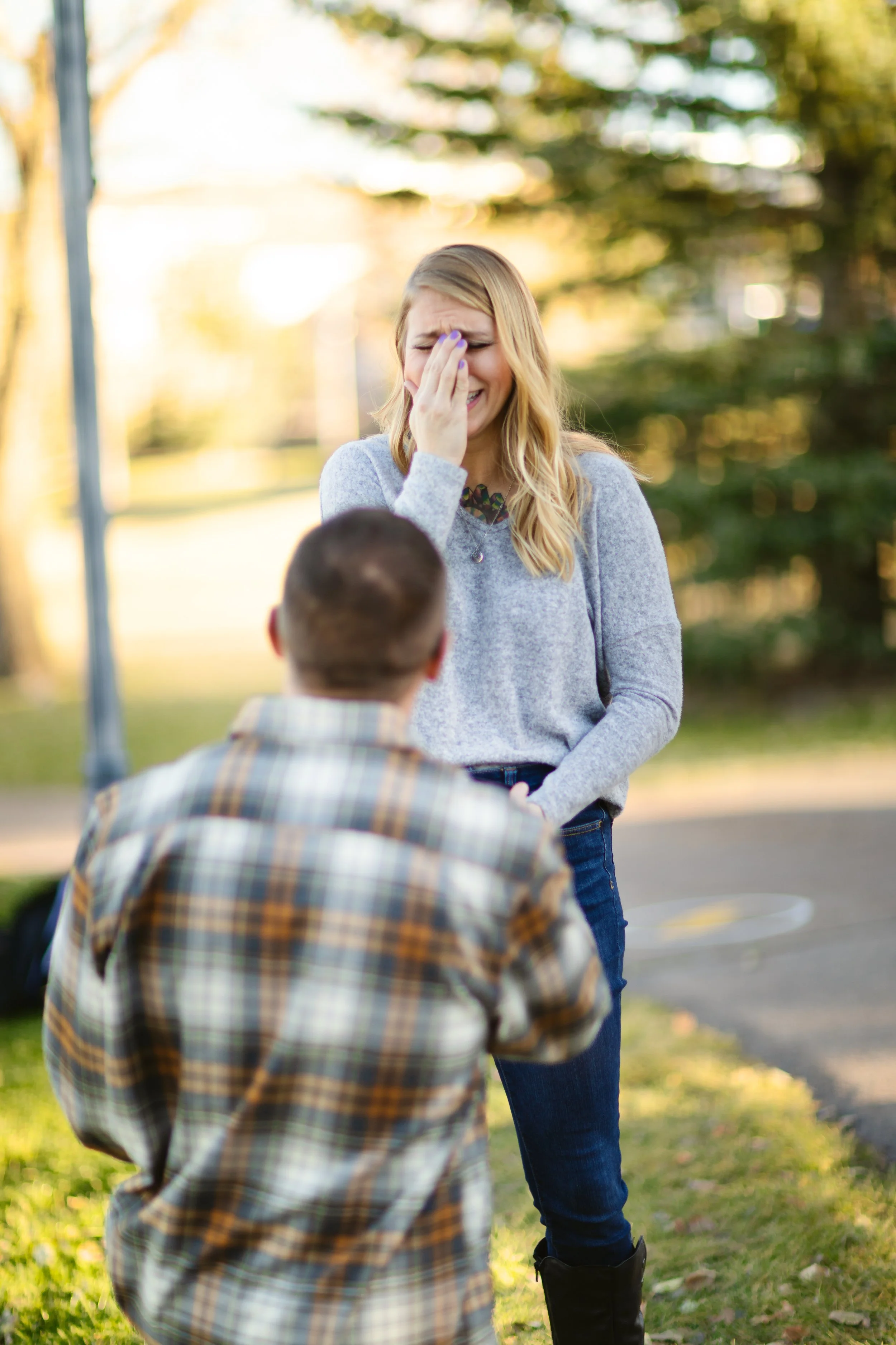 Outdoor Couples Engagement Pictures Photographers Gillette Wyoming