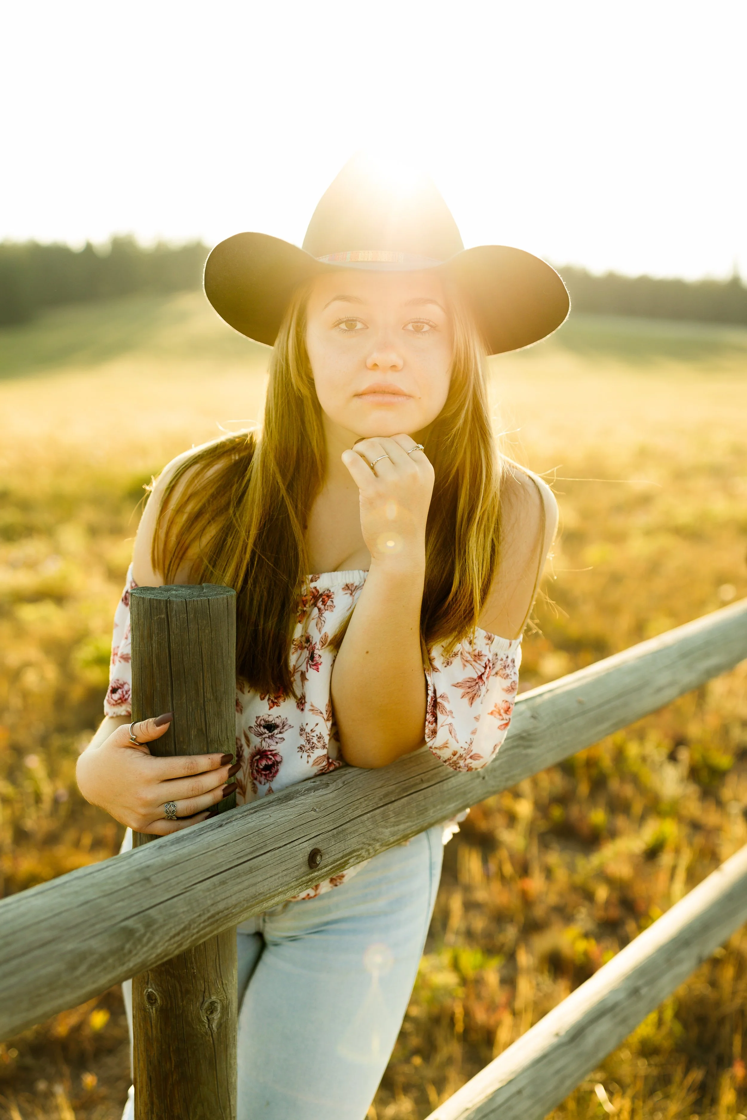 Outdoor Senior Pictures Photographers Gillette Wyoming