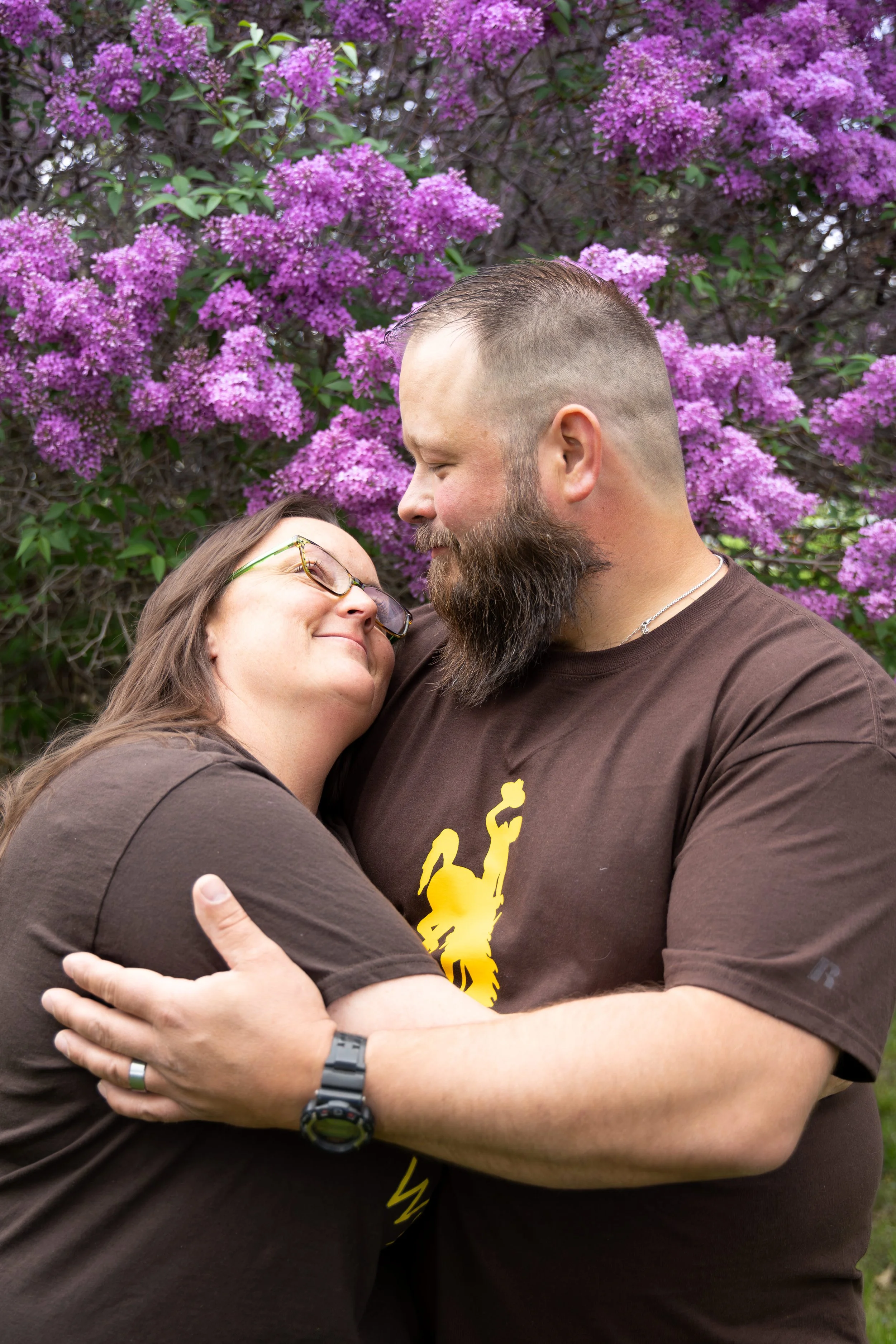 Outdoor Couples Engagement Pictures Photographers Gillette Wyoming