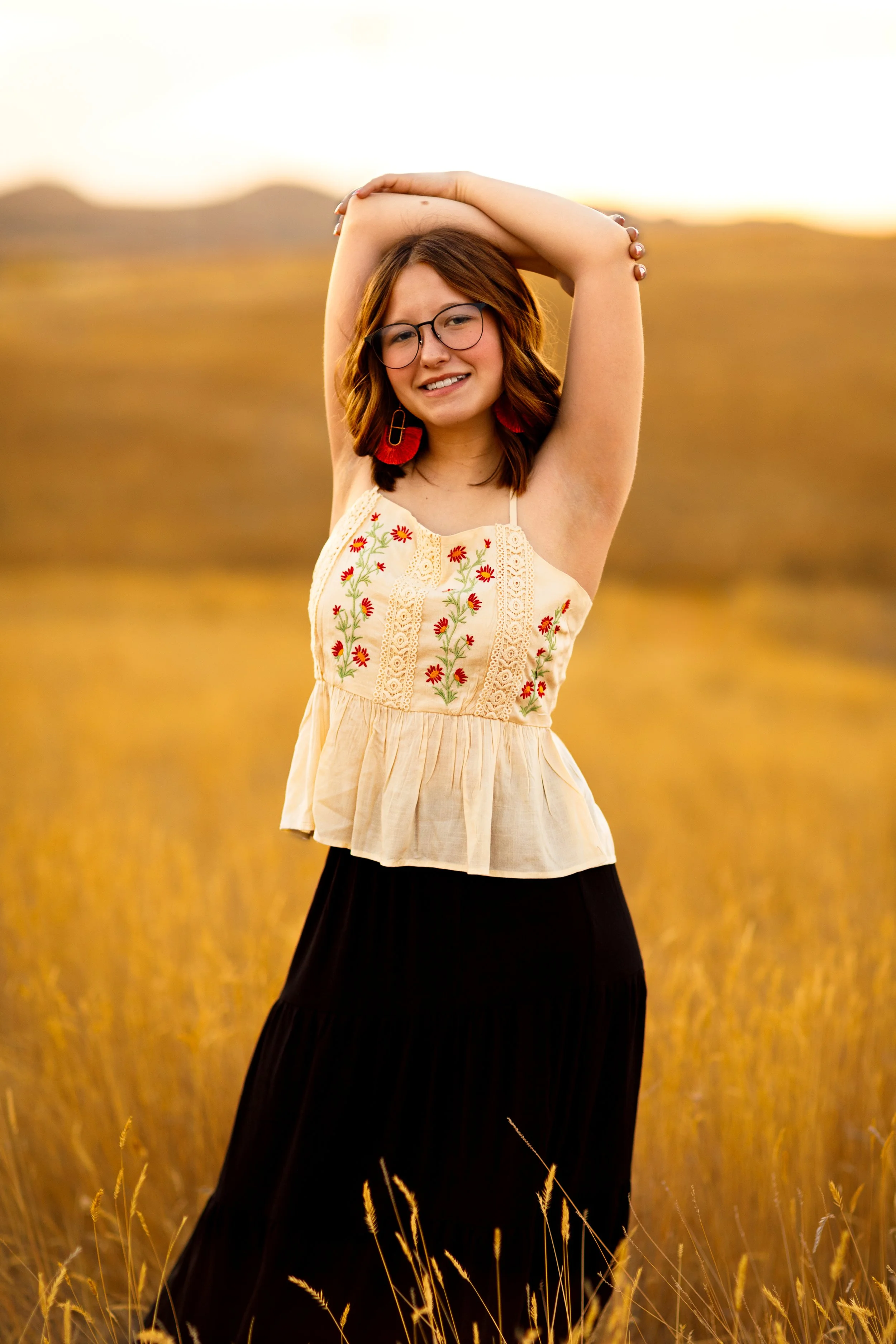 Outdoor Senior Pictures Photographers Gillette Wyoming