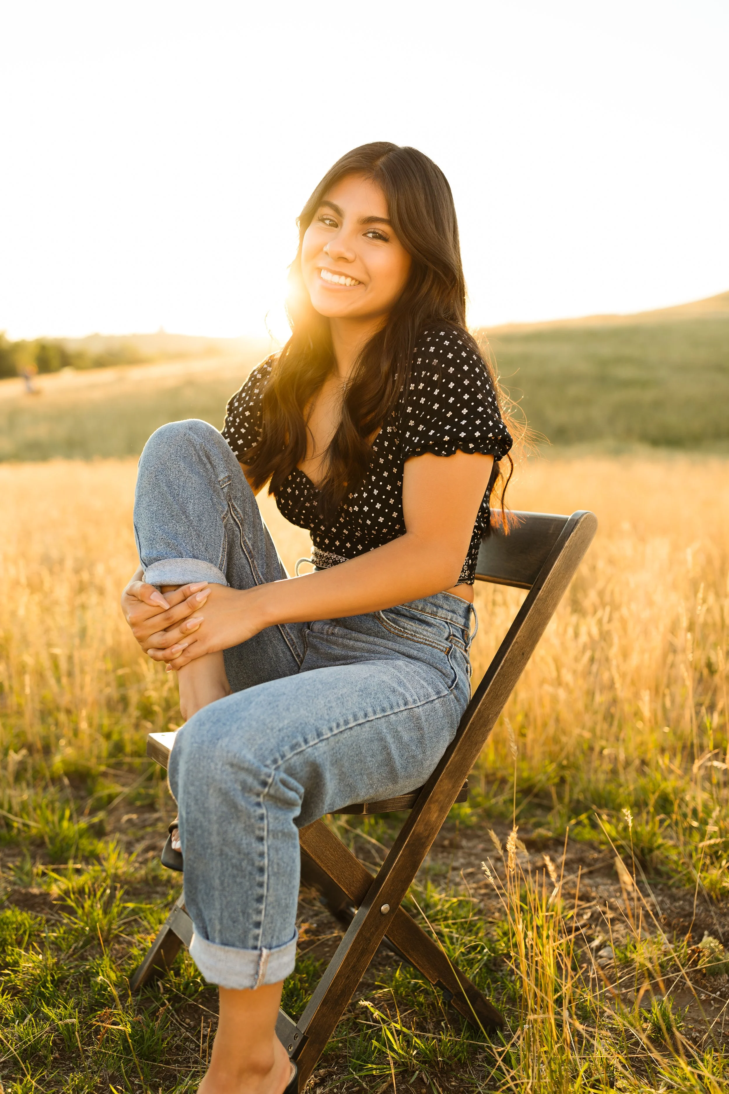 Outdoor Senior Pictures Photographers Gillette Wyoming