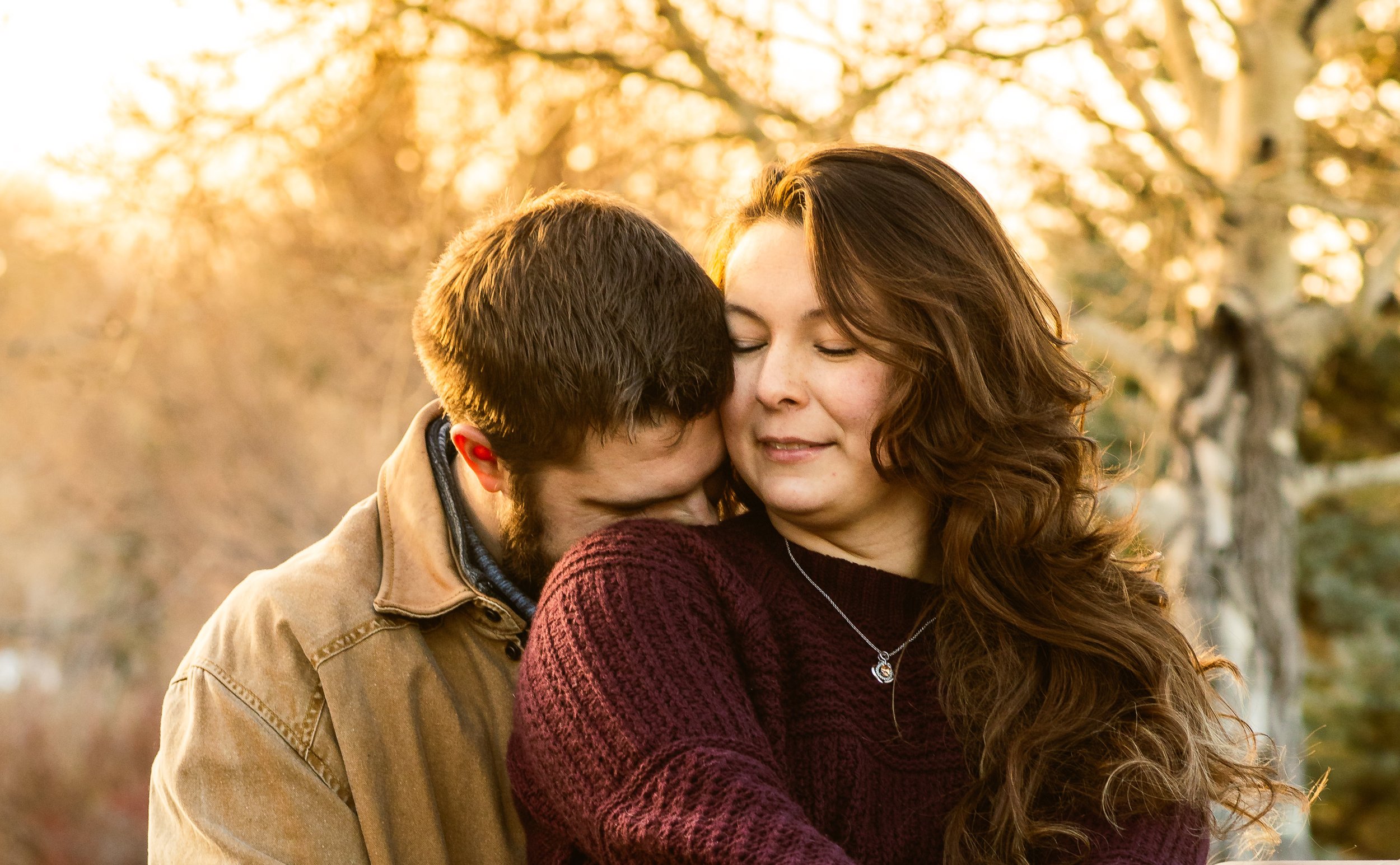 Outdoor Couples Engagement Pictures Photographers Gillette Wyoming