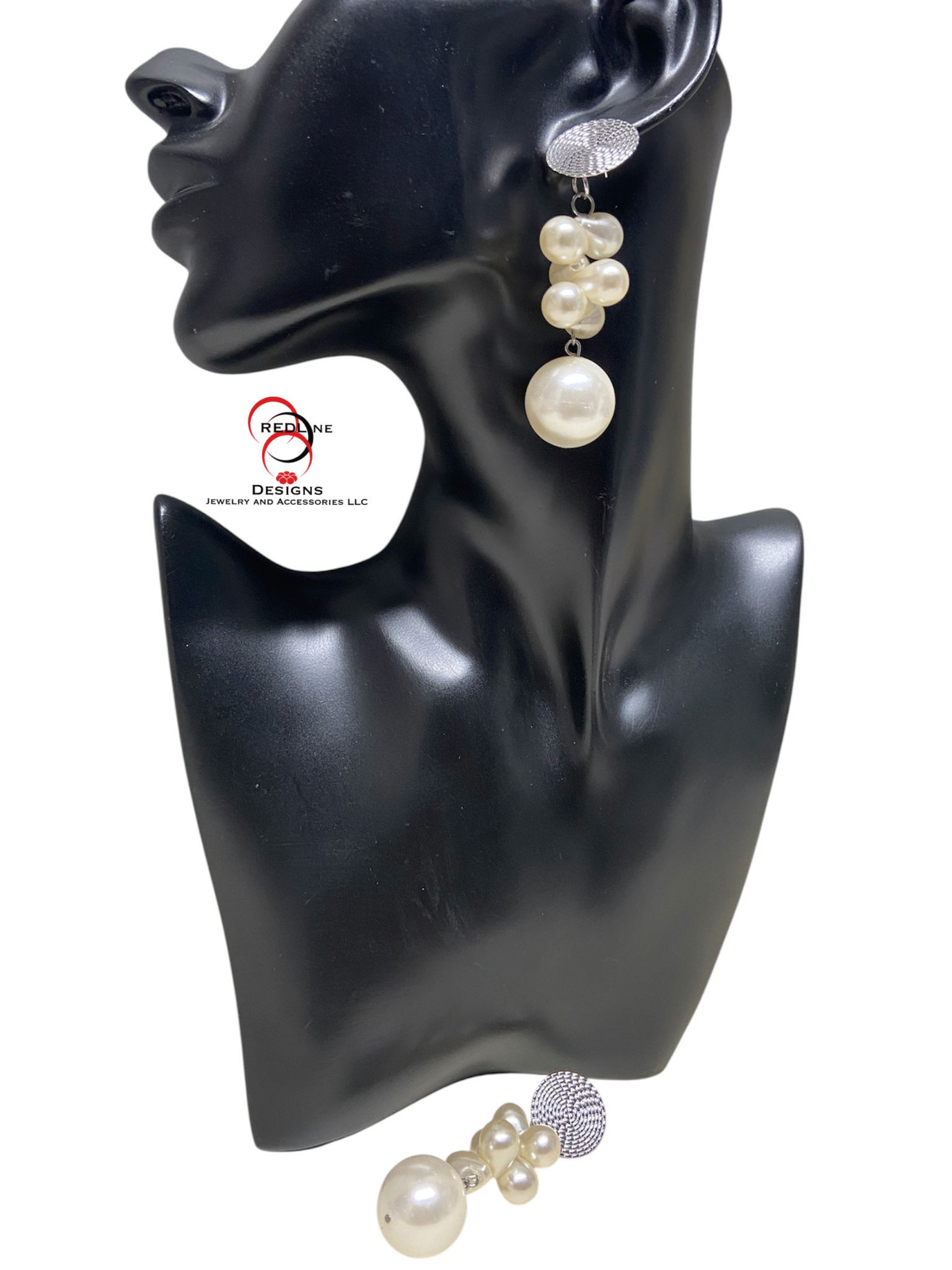 Faux Pearl Drop Dangles Item# E116
