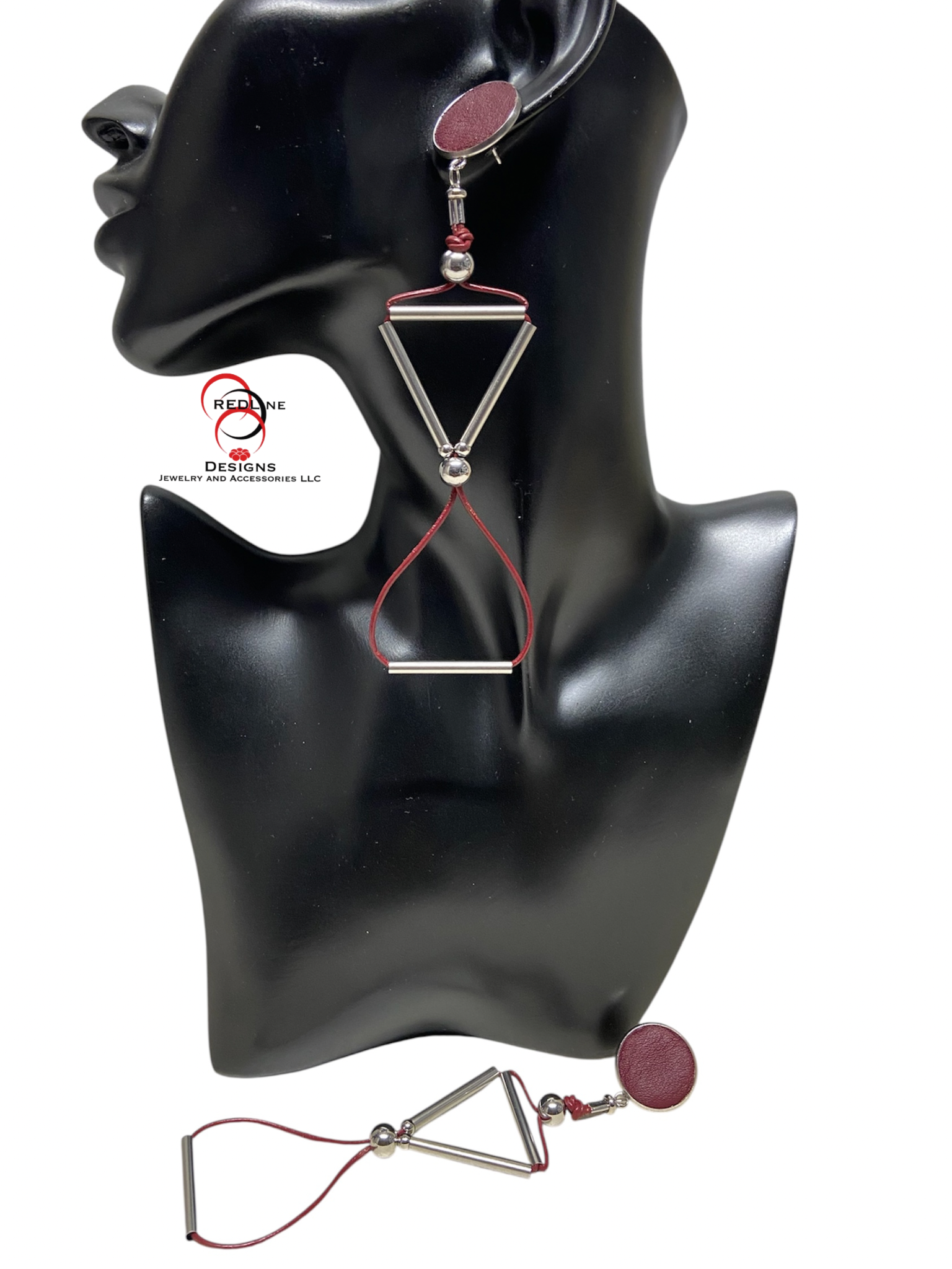 Burgundy Leather Cord Item #E119