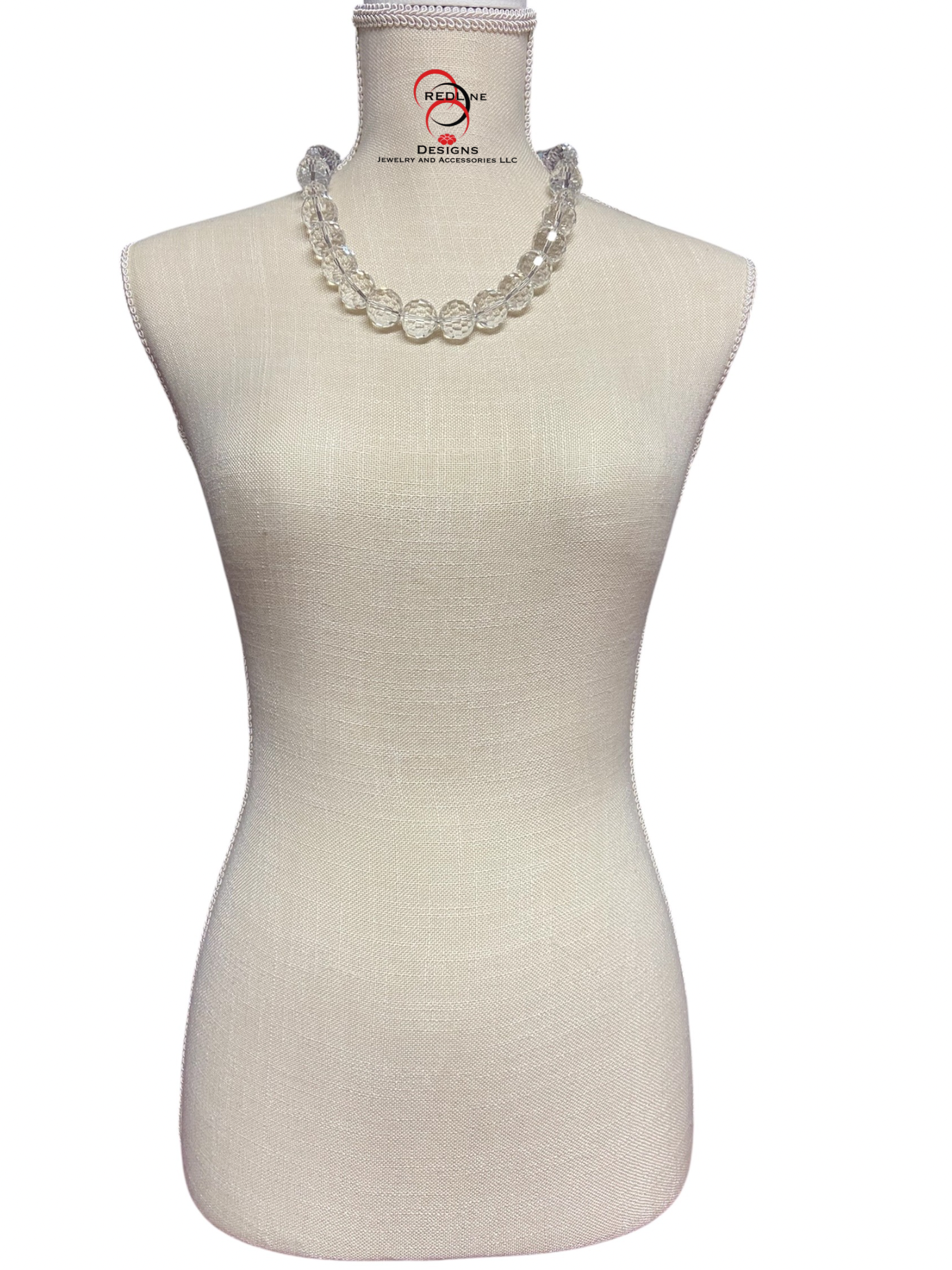 Clear Crystal Necklace Set Item#N63