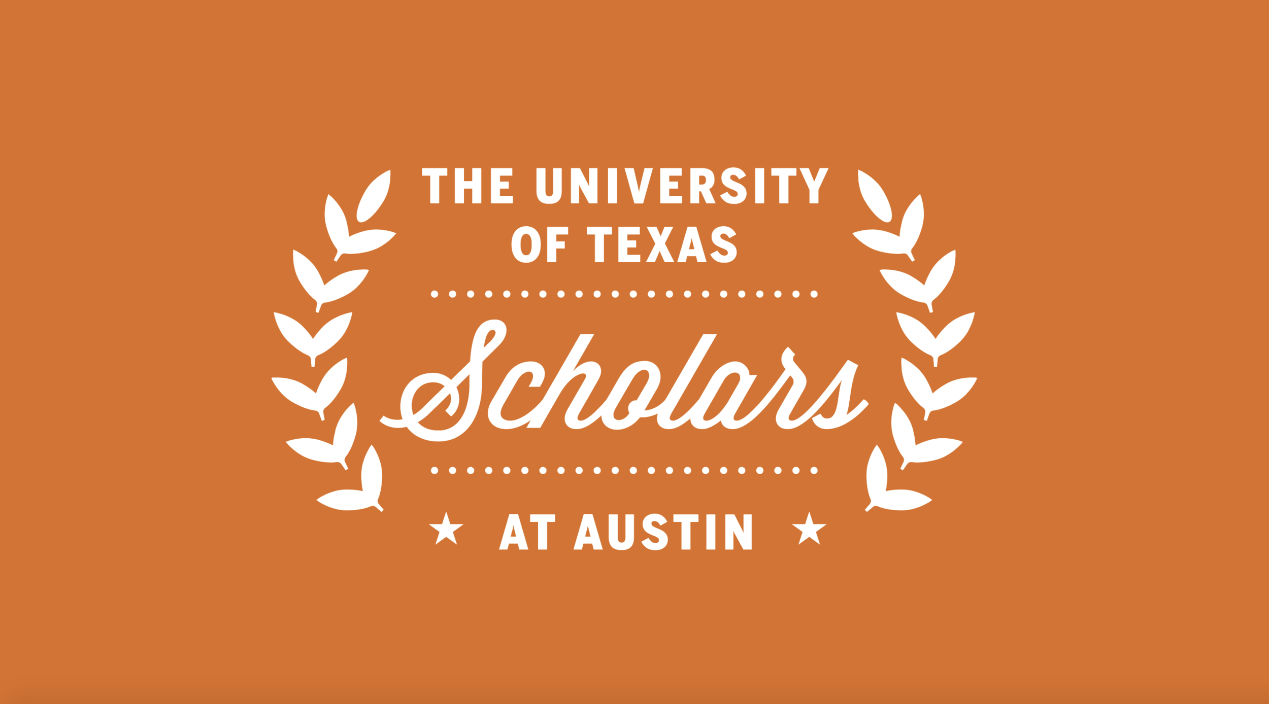 The University of Texas at Austin Scholars Logo Design