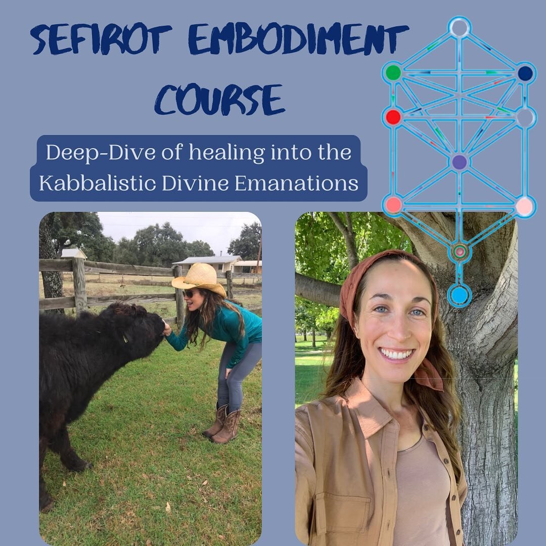 Our Sefirot Embodiment Course begins THIS Sunday, October 30th (all virtual!)

We will begin our journey towards a balanced and radiant state of being this Sunday with the Sefirah of Chesed (divine love).&nbsp;The Zohar writes, &ldquo;In the beginnin