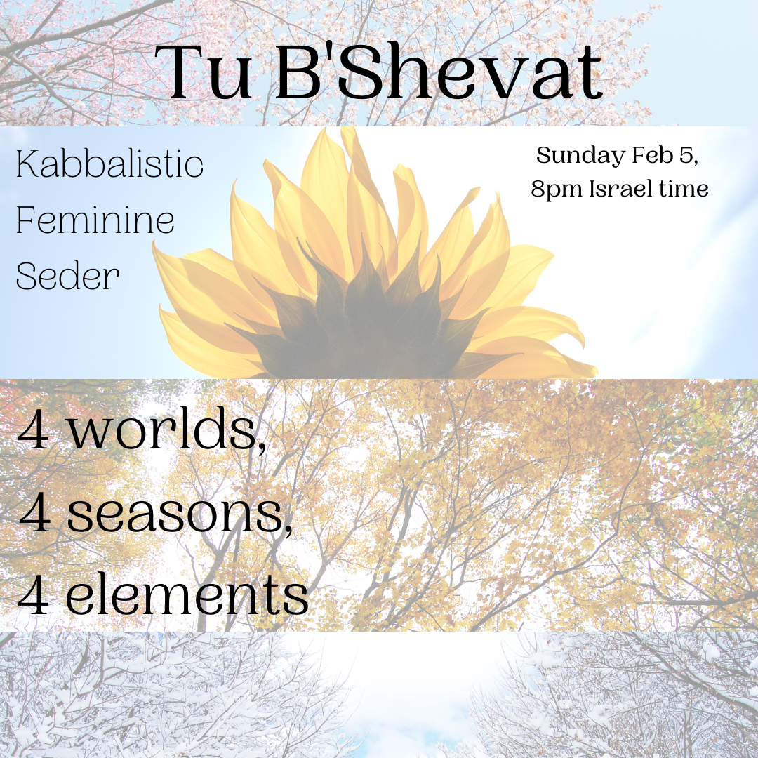 Tu B'Shevat Kabbalistic Feminine Seder🍷🍷🍷🍷 |