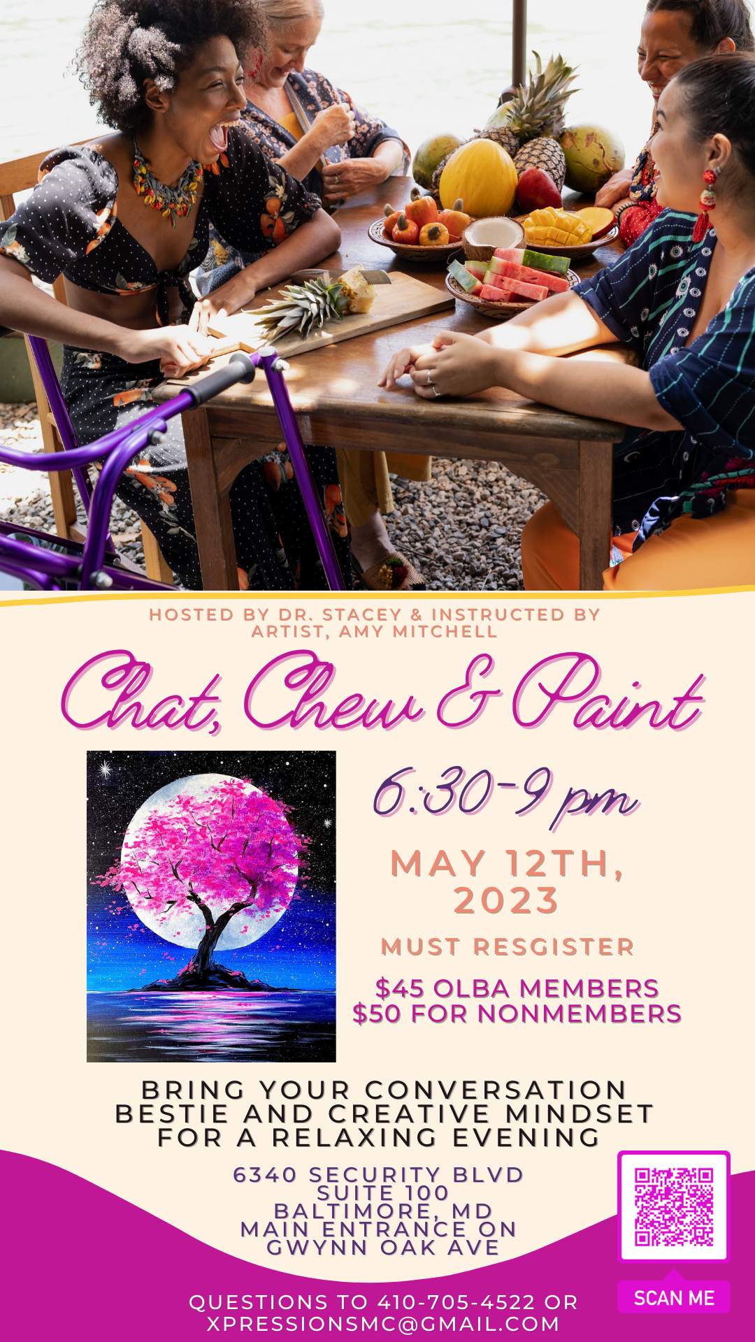 Chat, Chew & Paint