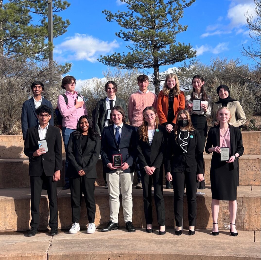 Our team did amazing at the NM district tournament where we had 8 students qualify!

Next up: Nationals!
