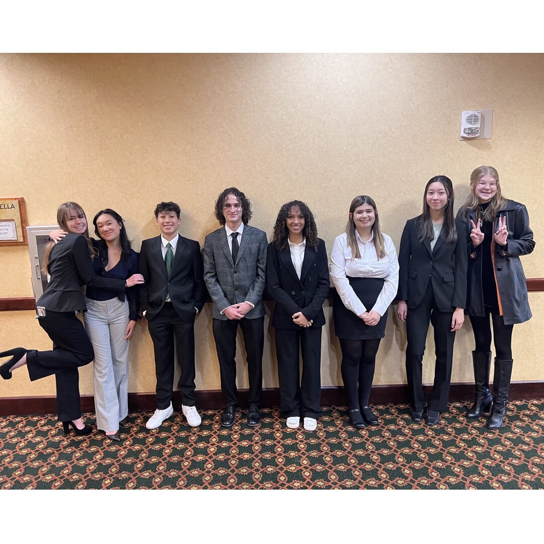 Several AA students tried a new event at the first in person state/district tournament in 3 years!

Good luck to all the national qualifiers and their tournament in Arizona!!