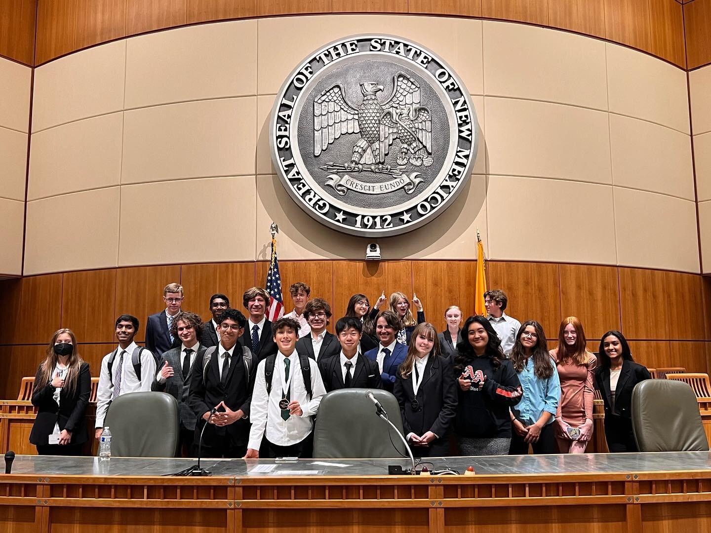 After a long hiatus, the Albuquerque Academy Speech &amp; Debate Instagram is BACK! 🏆

Congrats to the 21 students who competed last week at this year&rsquo;s first NMSDA season opener: Capitol Congress at the Santa Fe Roundhouse. 

Full results ava