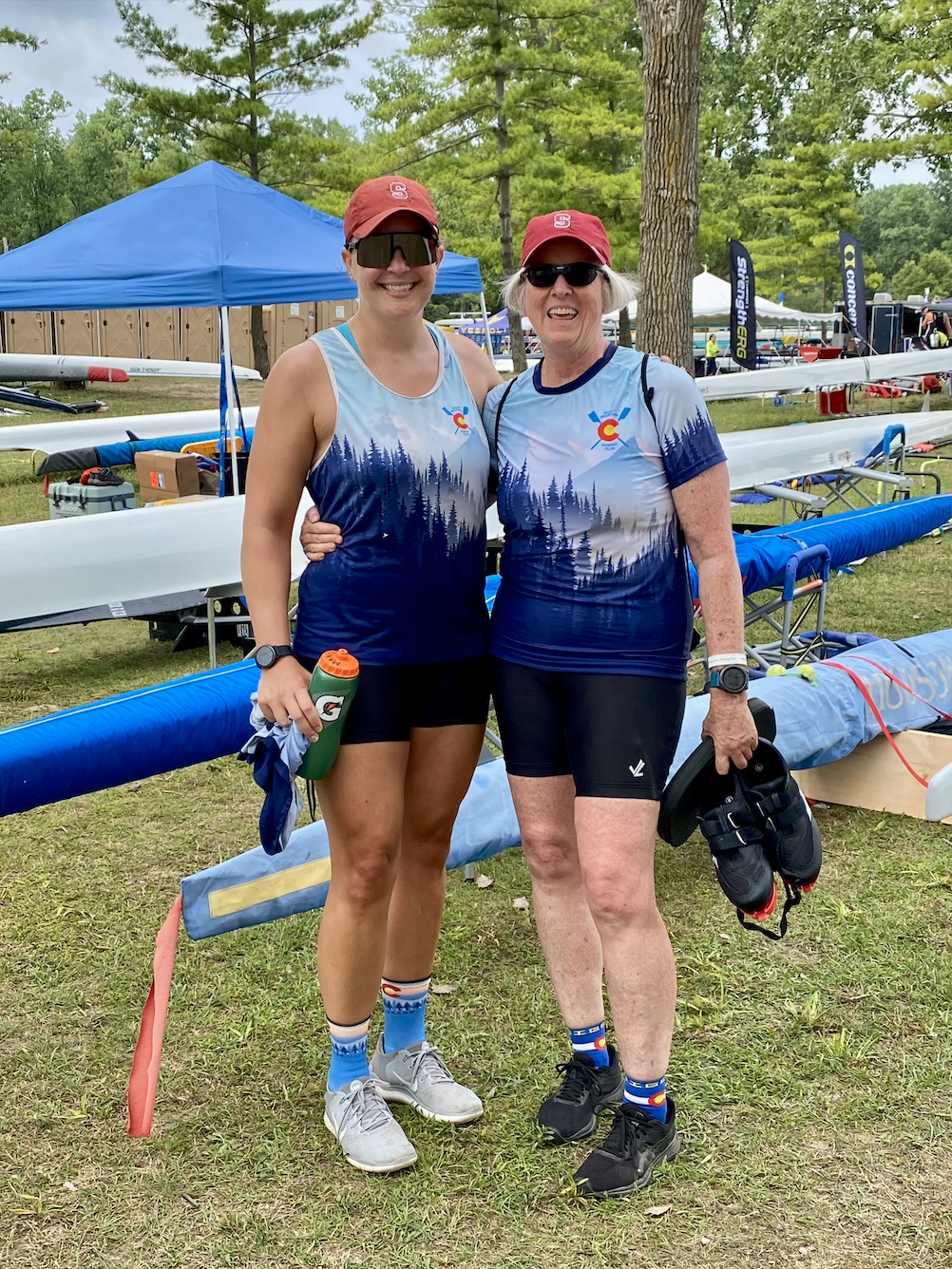 FORMER STANFORD ROWERS ANN CUTHBERTSON ’82 AND ERIN MANFRE ’12 CLOSE 30-YEAR BOATHOUSE GAP!