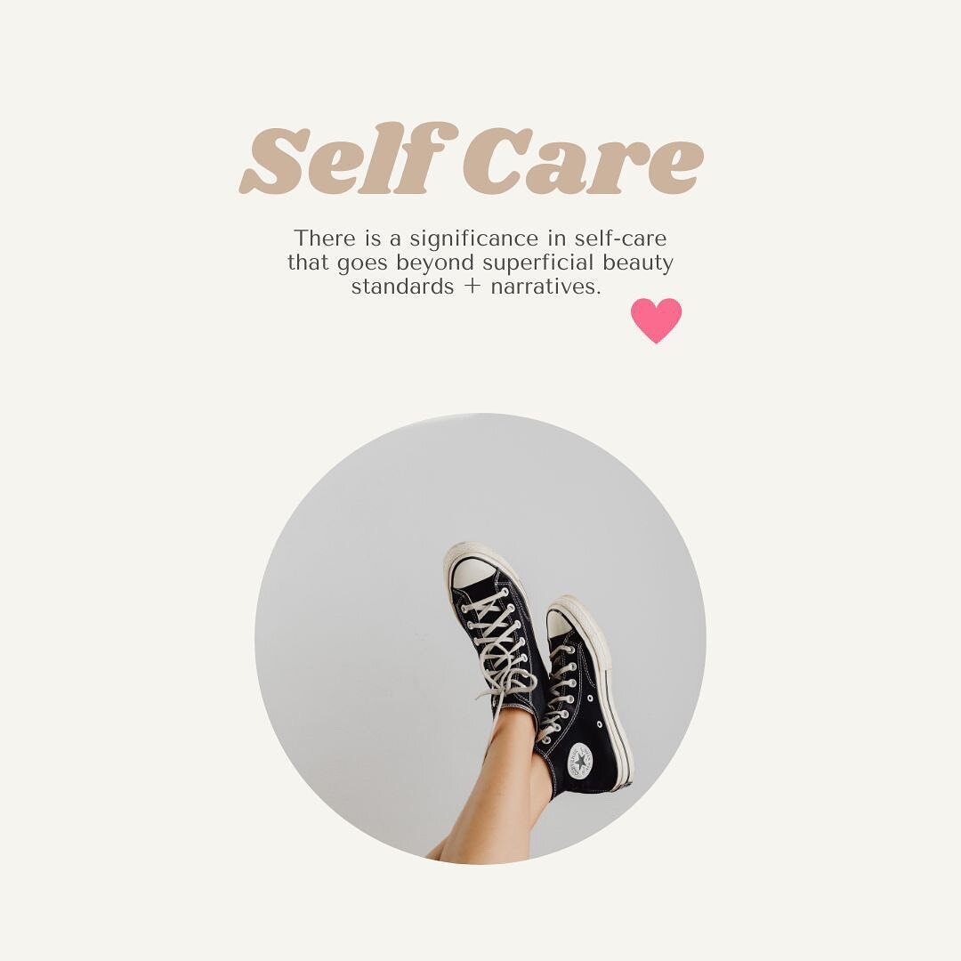 𝐖𝐡𝐚𝐭 𝐝𝐨𝐞𝐬 𝐬𝐞𝐥𝐟-𝐜𝐚𝐫𝐞 𝐦𝐞𝐚𝐧 𝐭𝐨 𝐲𝐨𝐮?

I&rsquo;ve shared before that for me self-care goes well beyond the idea of a bubble bath. It&rsquo;s about caring for ourselves holistically - mind, body and spirit.

I&rsquo;m curious, when