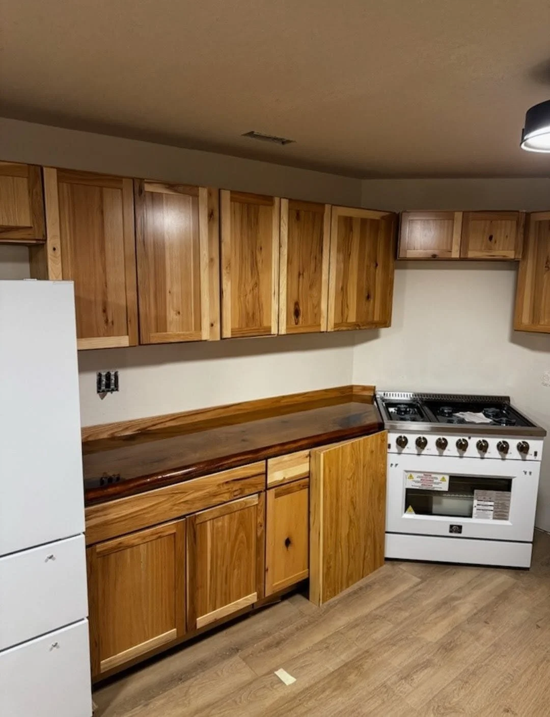 Finished cabinet set.