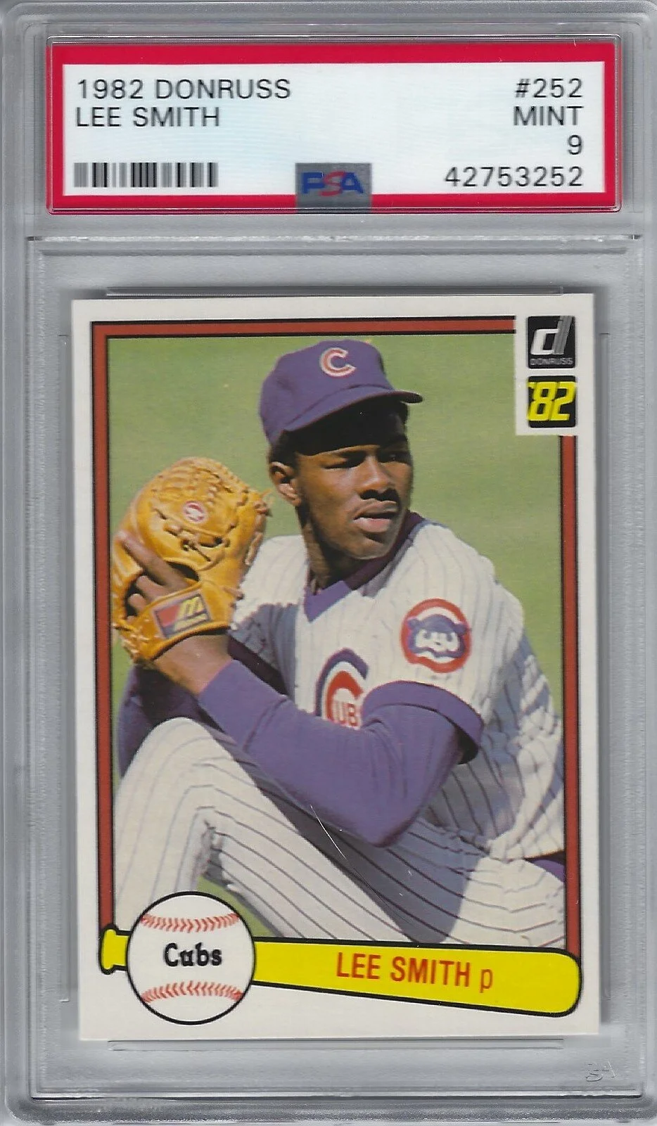 1982 Donruss Lee Smith