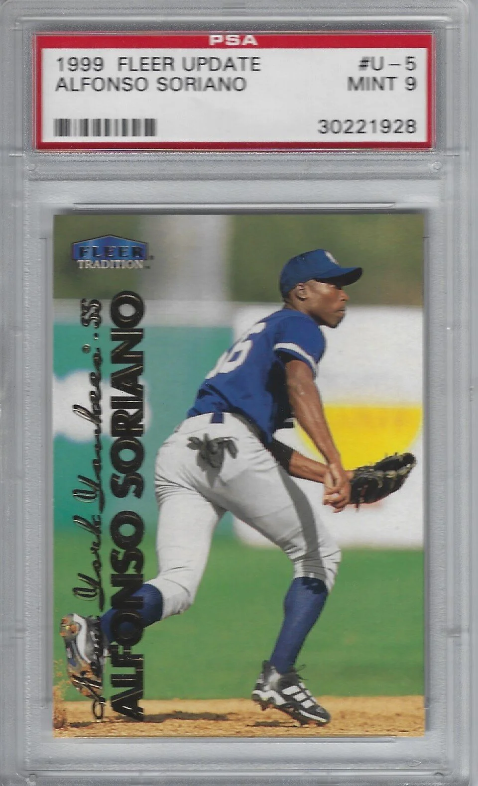1999 Fleer Update Alfonso Soriano