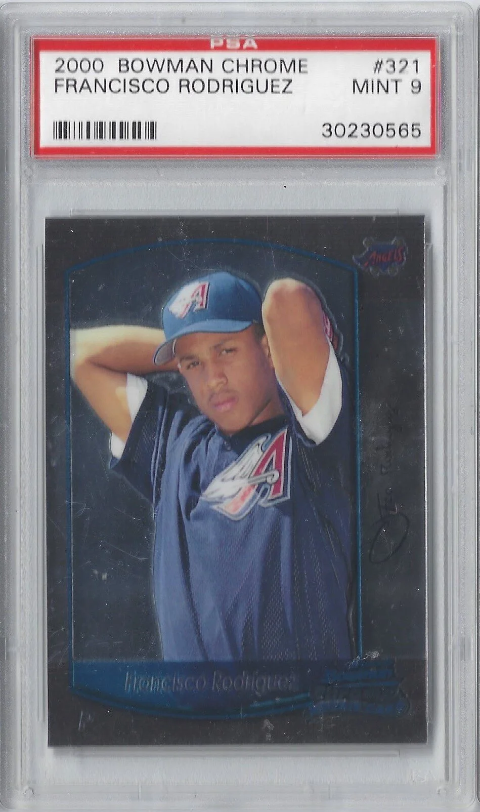 2000 Bowman Chrome Francisco Rodriguez
