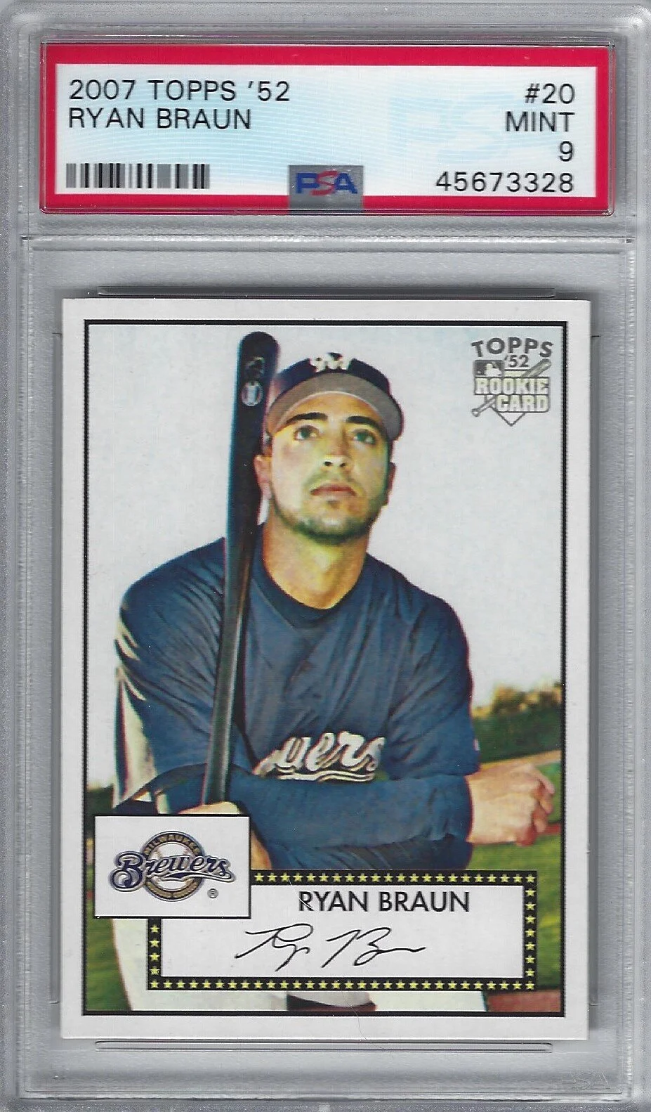 2007 Topps '52 Ryan Braun
