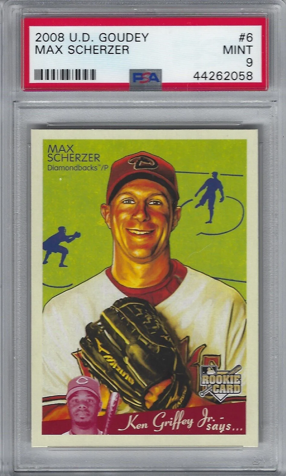 2008 Upper Deck Goudey Max Scherzer