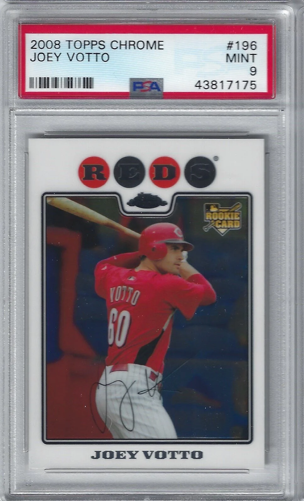 2008 Topps Chrome Joey Votto