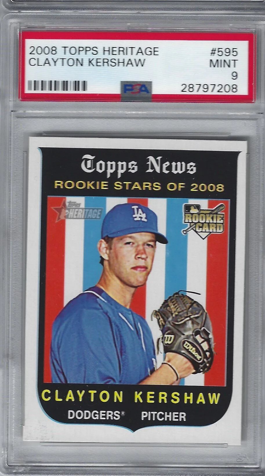 2008 Topps Heritage Clayton Kershaw