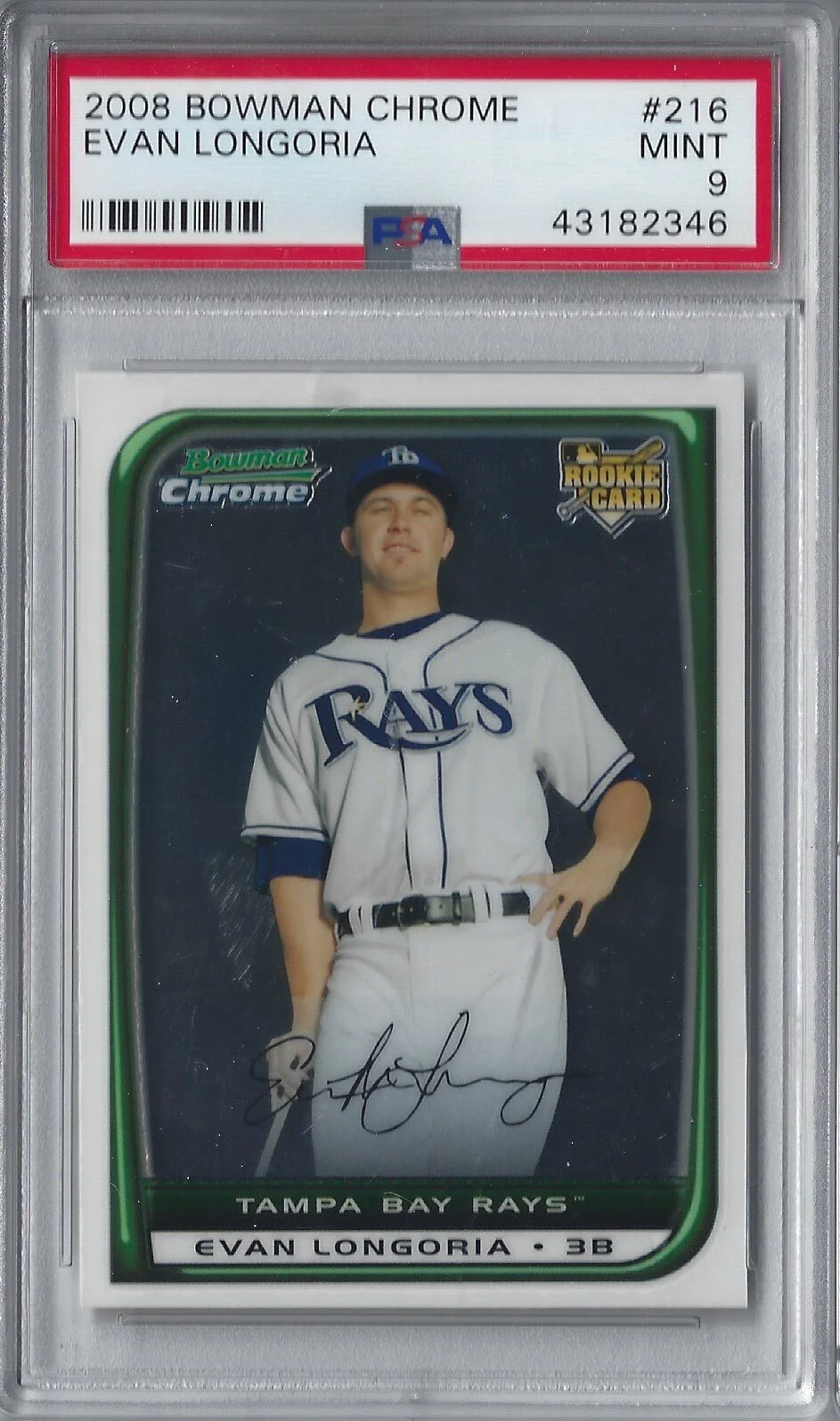2008 Bowman Chrome Evan Longoria