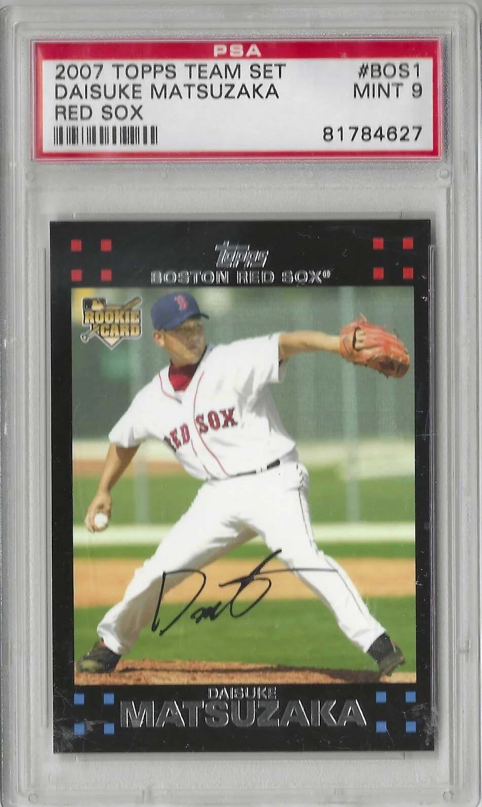 2007 Topps Daisuke Matsuzaka
