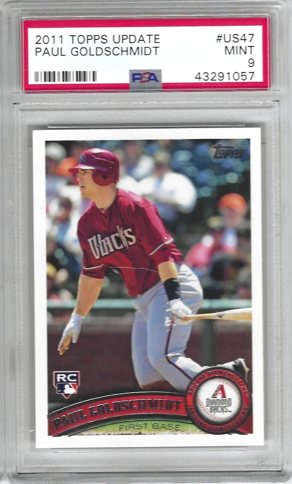 2011 Topps Update Paul Goldschmidt