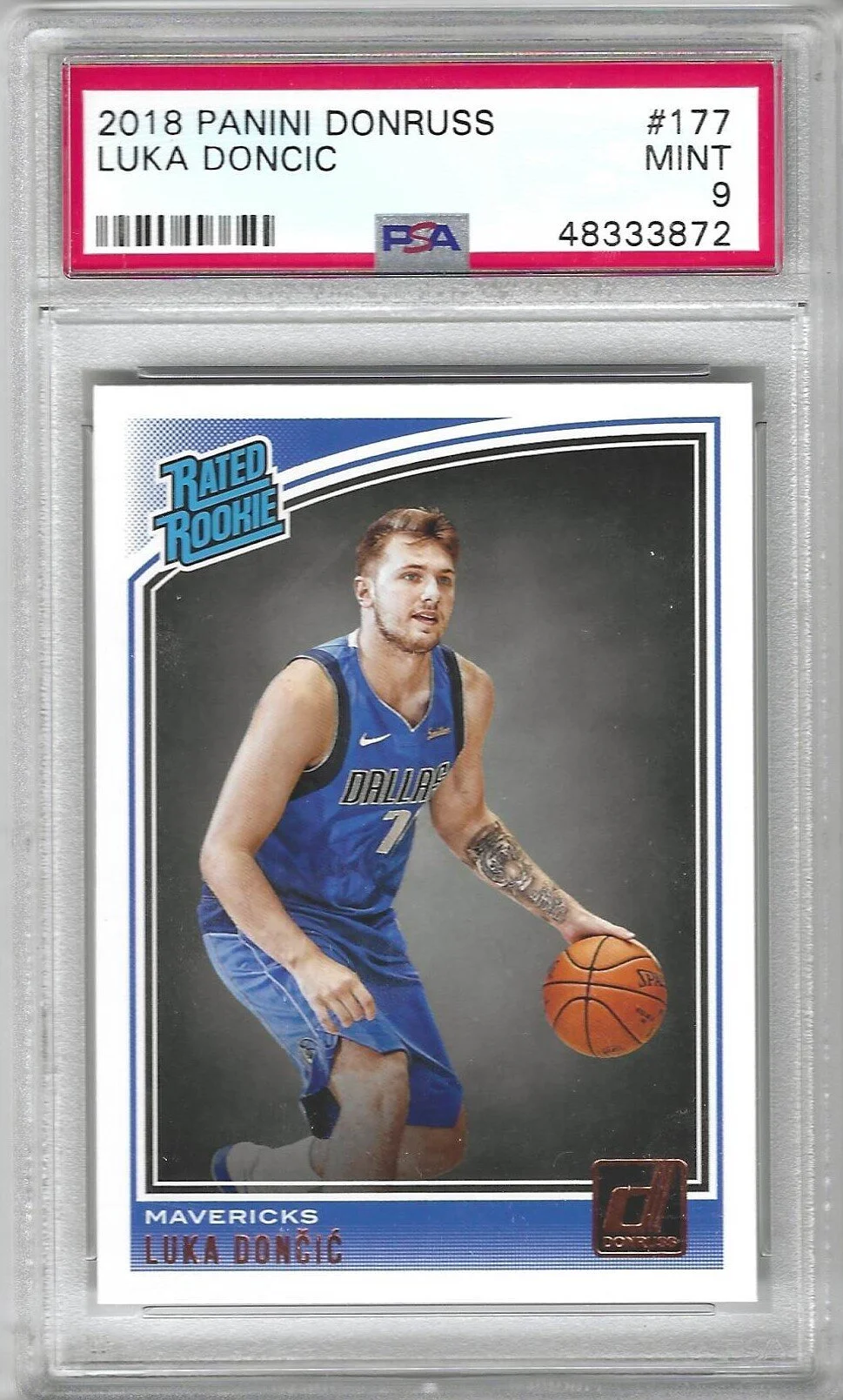 2018 Panini Donruss Luka Doncic