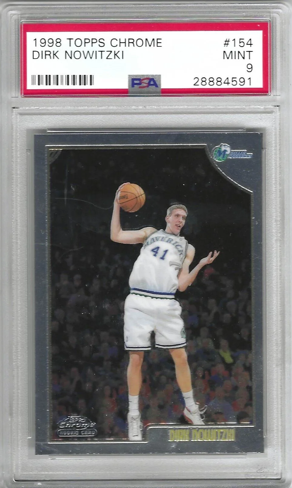 1998 Topps Chrome Dirk Nowitzki