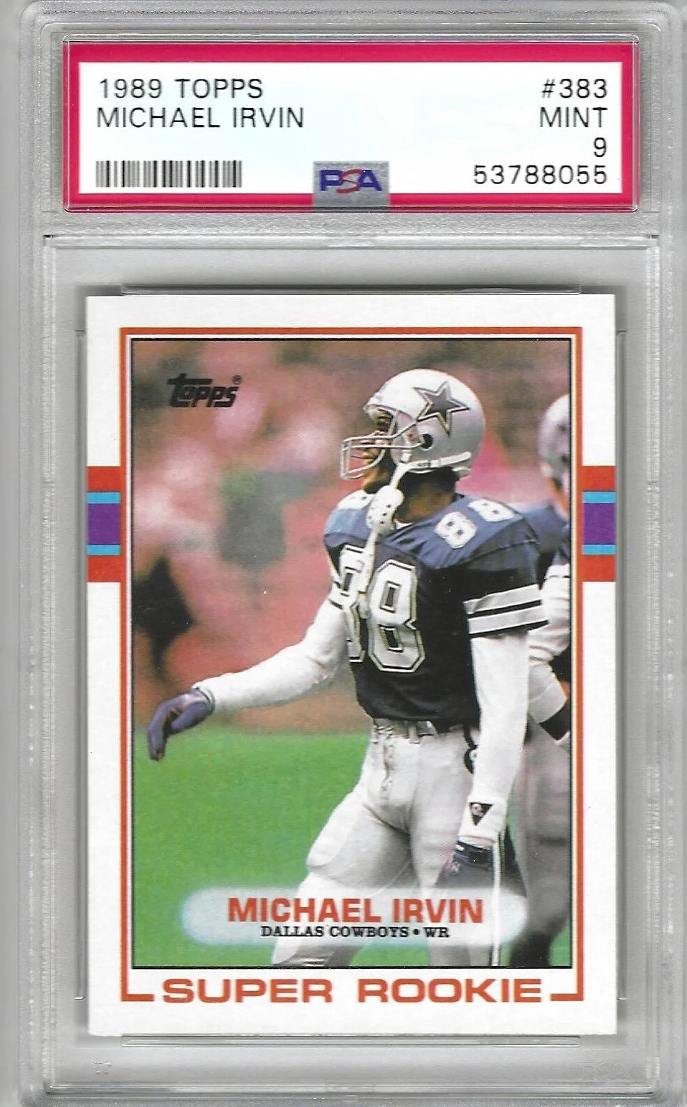 1989 Topps Michael Irvin