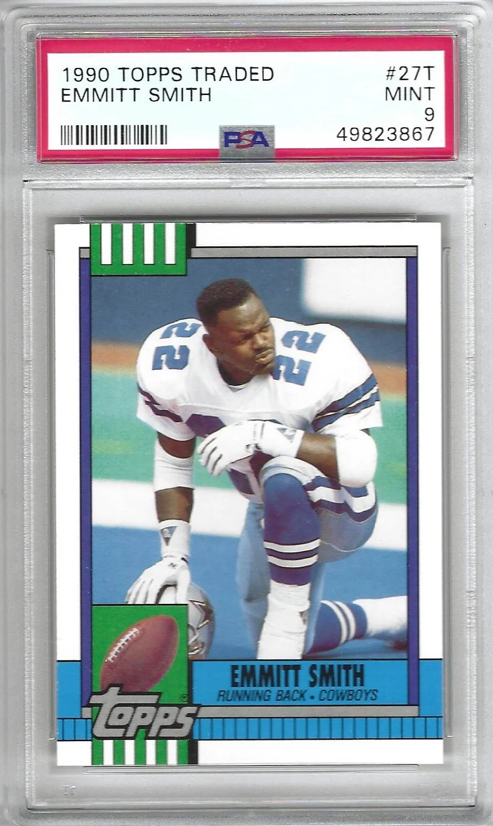 1990 Topps Emmitt Smith