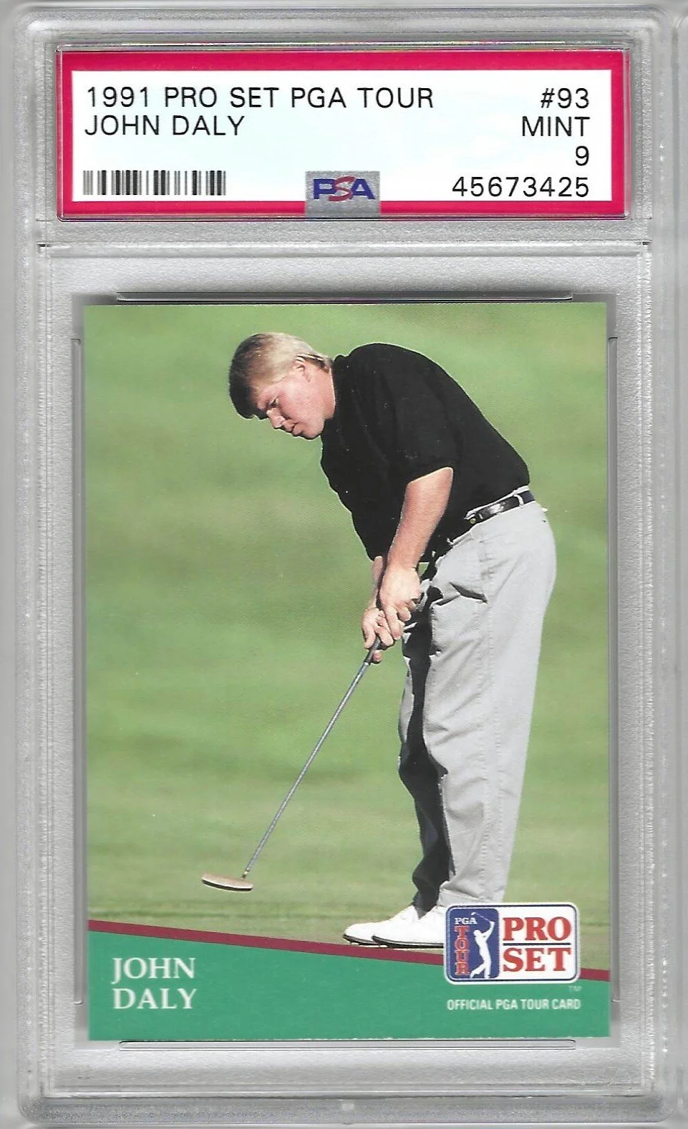 1991 Pro Set John Daly