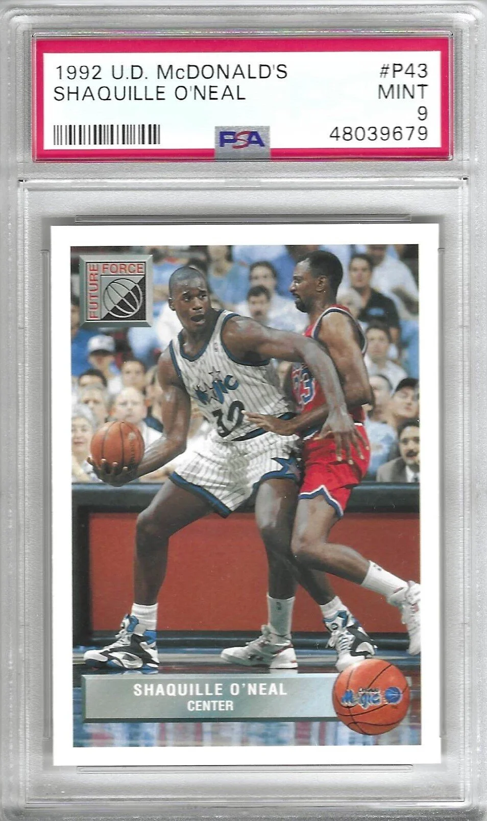 1992 Upper Deck McDonalds Shaquille O'Neal