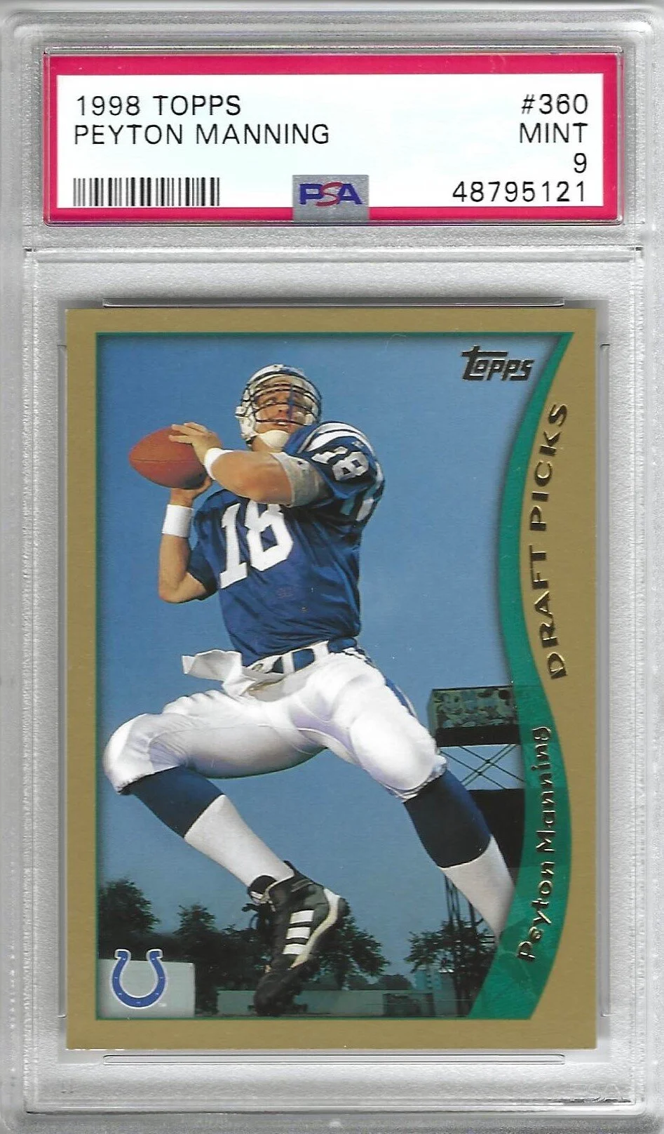 1998 Topps Peyton Manning