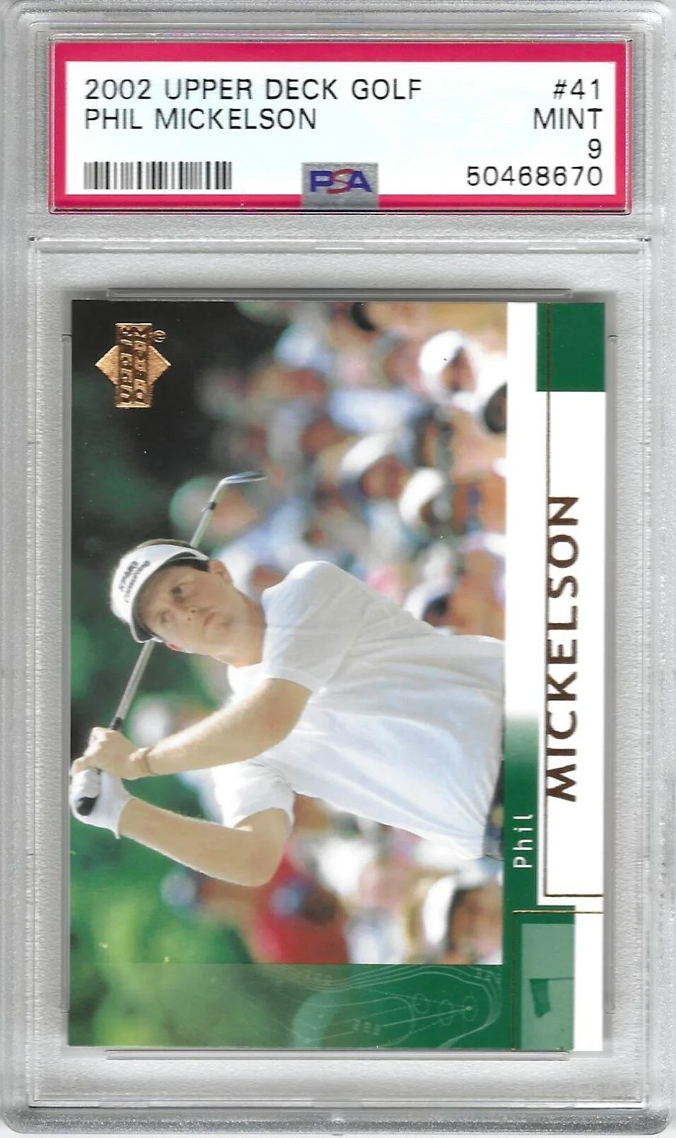 2002 Upper Deck Phil Mickelson